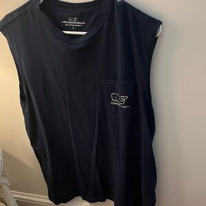 Vineyard Vines Dark Blue Sleeveless Muscle Tank!
